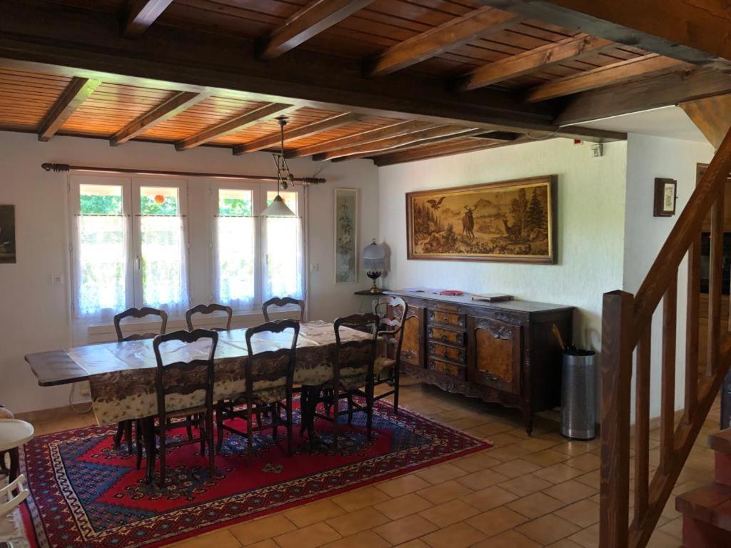Maison/Gite Familial Dans Le Jura A 200M Du Lac Avec Piscine Privee Marigny  エクステリア 写真