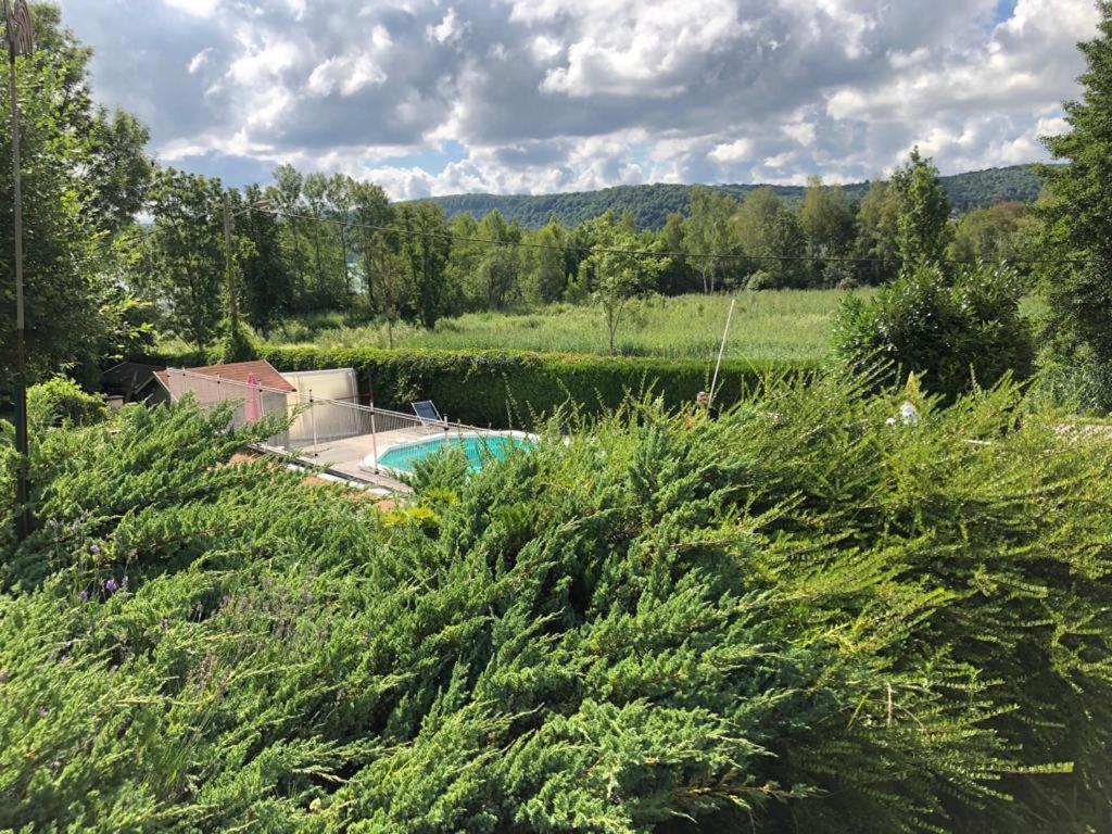 Maison/Gite Familial Dans Le Jura A 200M Du Lac Avec Piscine Privee Marigny  エクステリア 写真